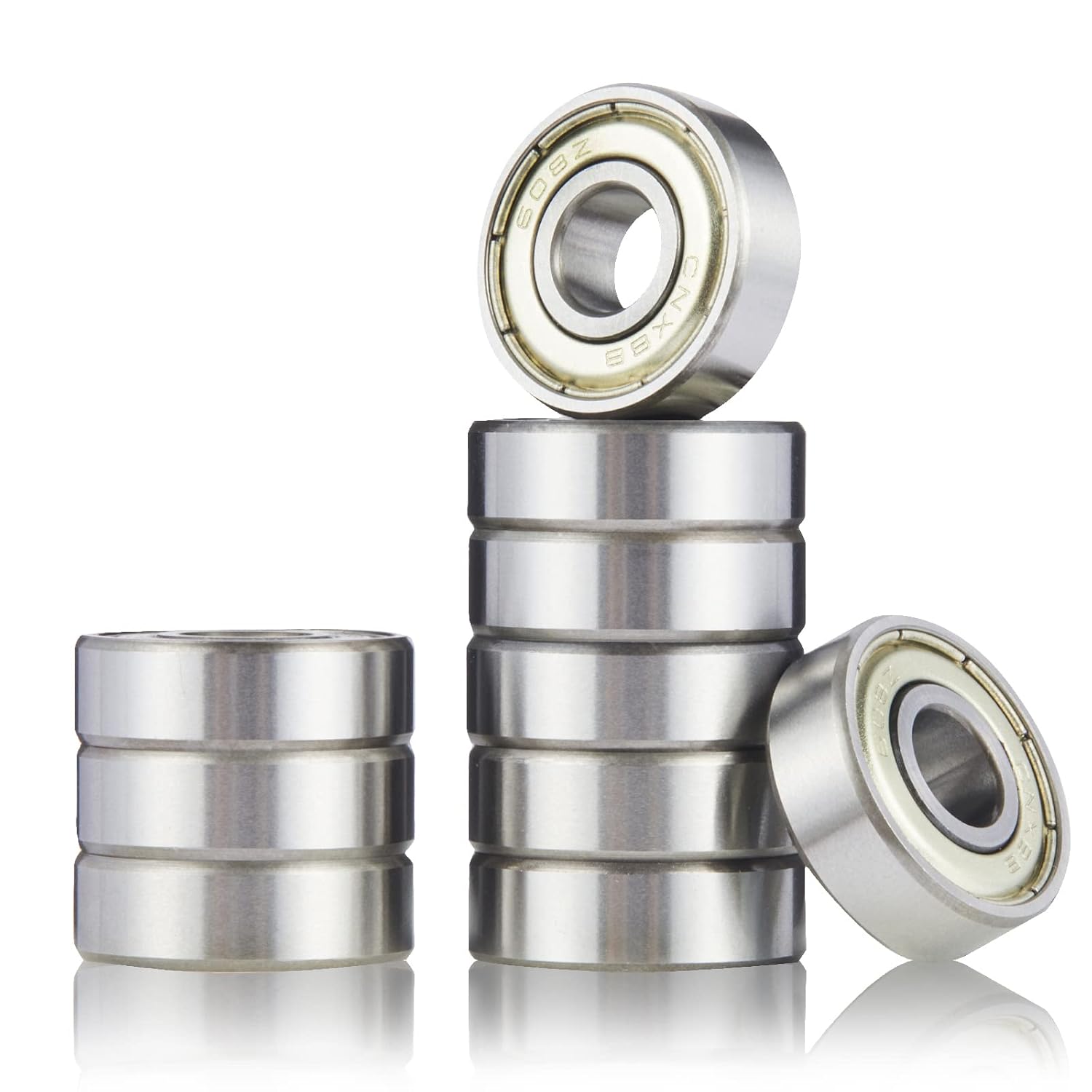 3D Printing Metal - 10/20PC 608ZZ Ball Bearings Carbon Steel