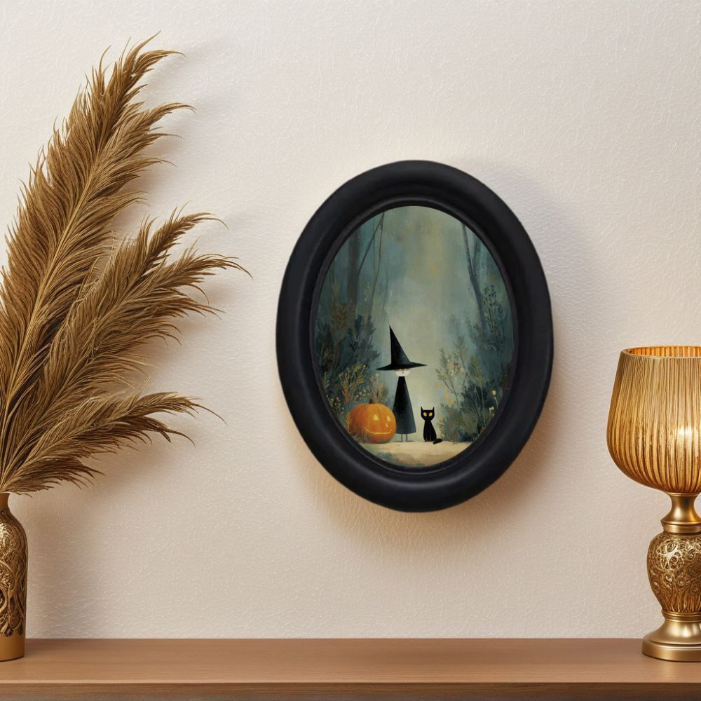 3D Printing Objects - A 3D Vintage Halloween Witch and
