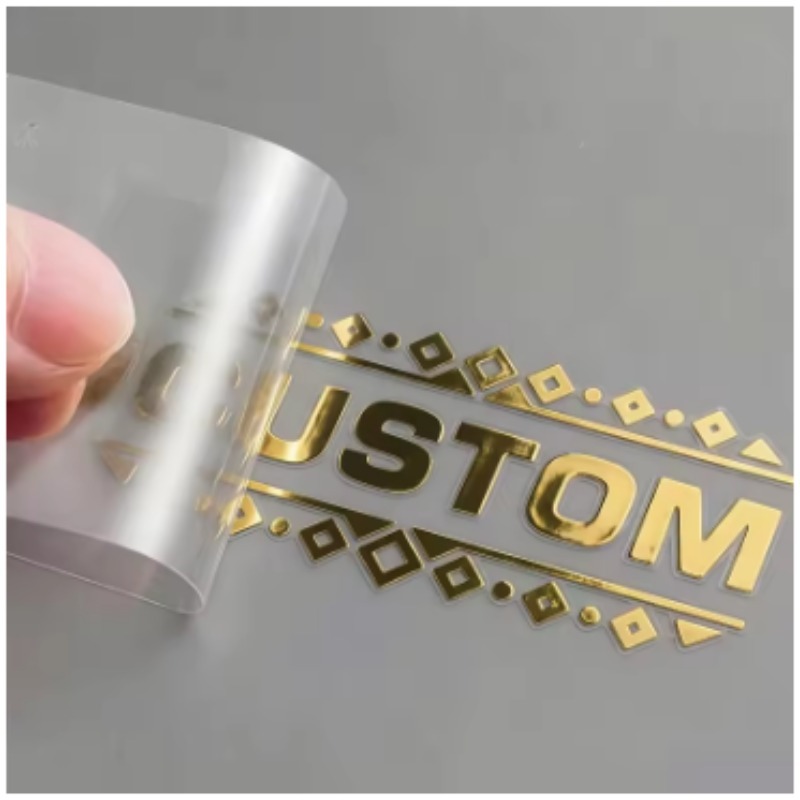 Custom 3D Gold Transfer Sticke - 3D Printing Metal recension och pris