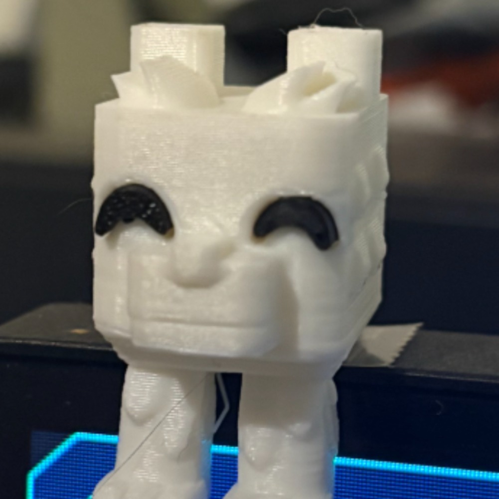 Cute Creeper Dog Computer Moni - 3D Printing Laptop recension och pris