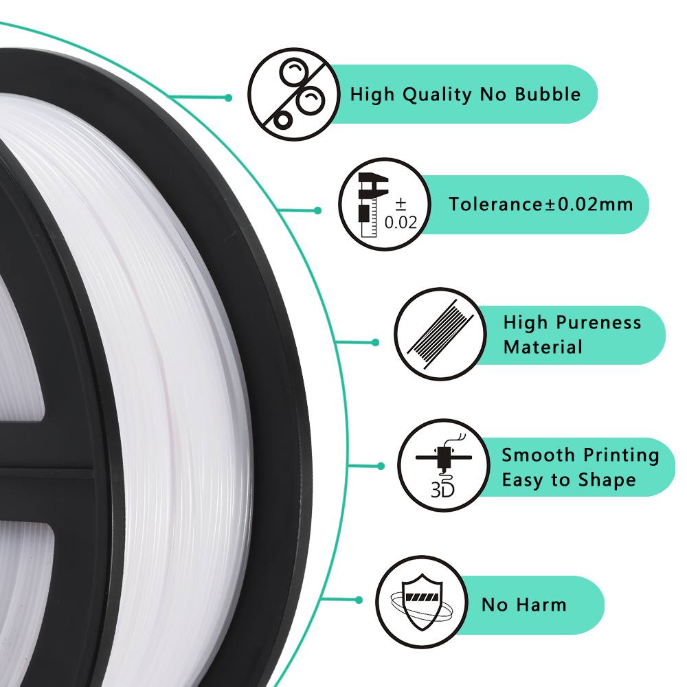SUNLU 10KG 3D Filament PETG Fi - 3D Printing Nylon recension och pris