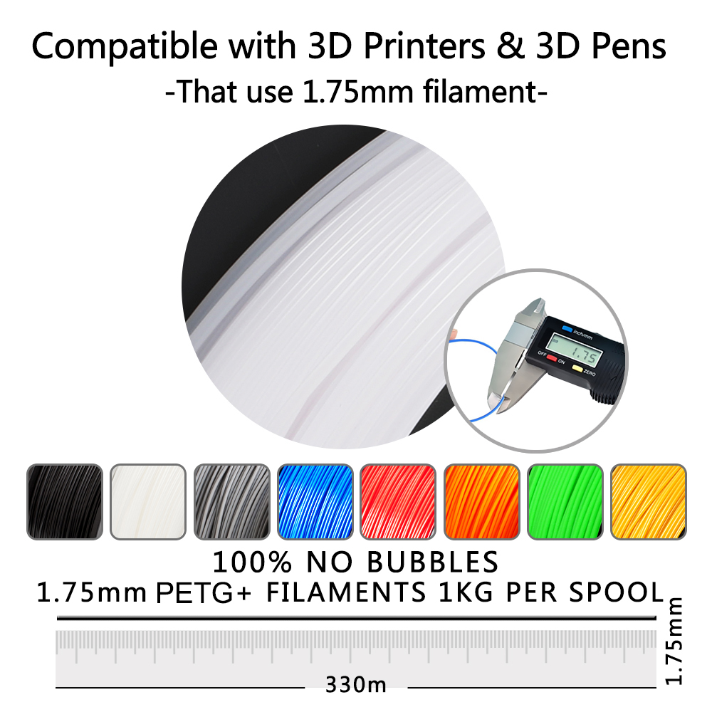SUNLU 10KG 3D Filament PETG Fi - 3D Printing Nylon recension och pris