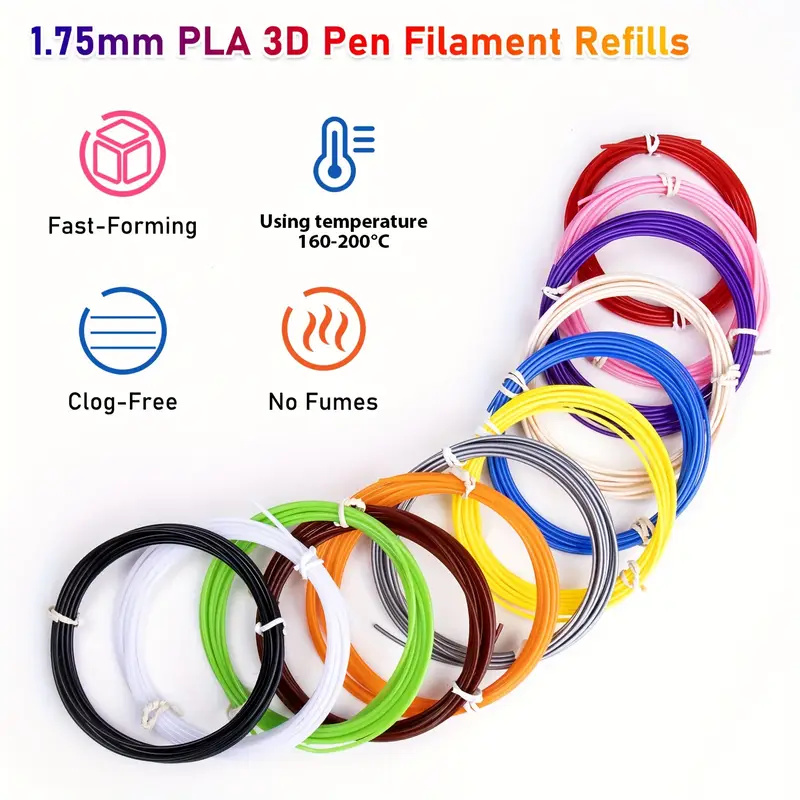40/32/30 Colors PLA Filament f - Carbon Fiber Filament recension och pris