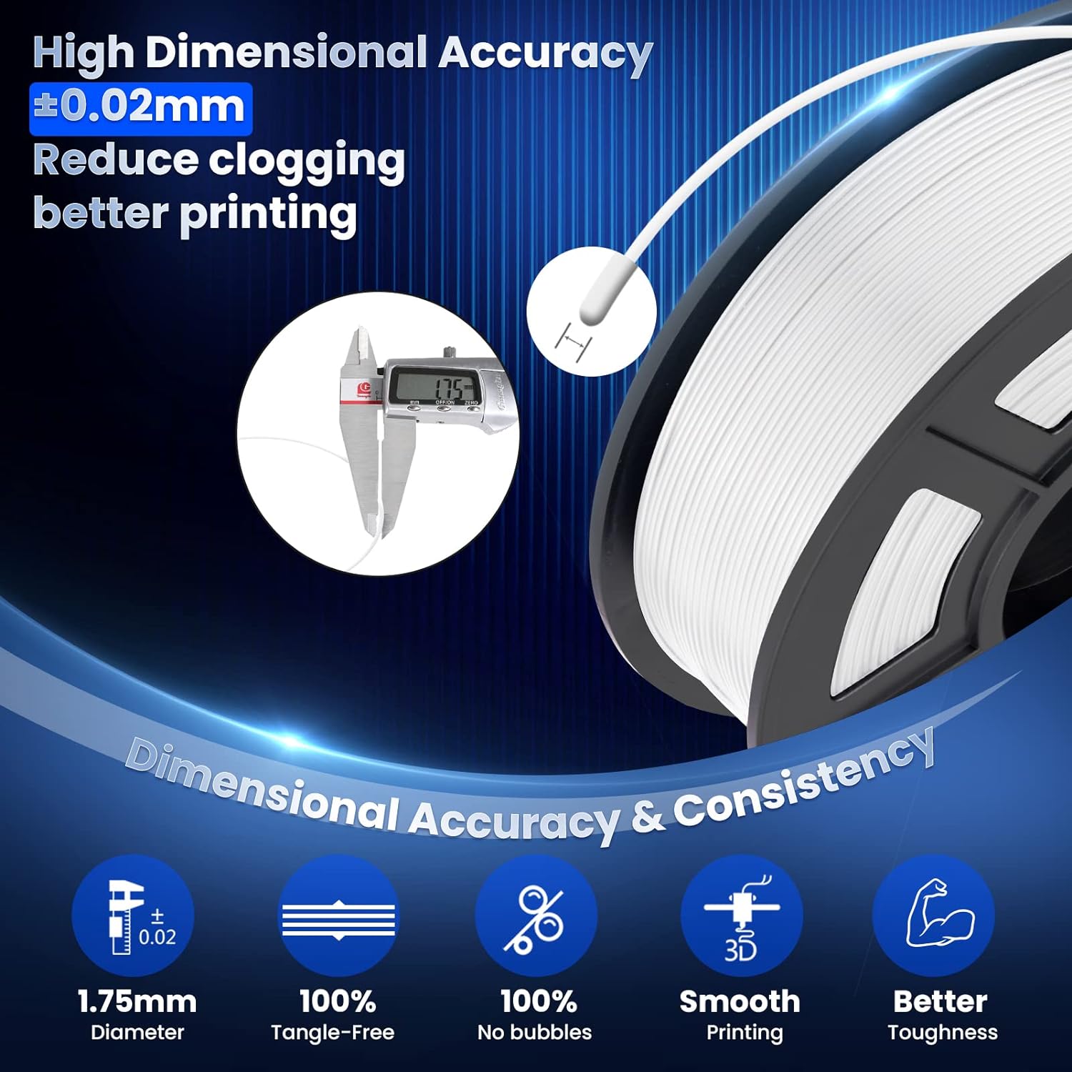 JAYO 3D PETG/PLA/PLA PLUS Prin - 3D Printing Nylon recension och pris
