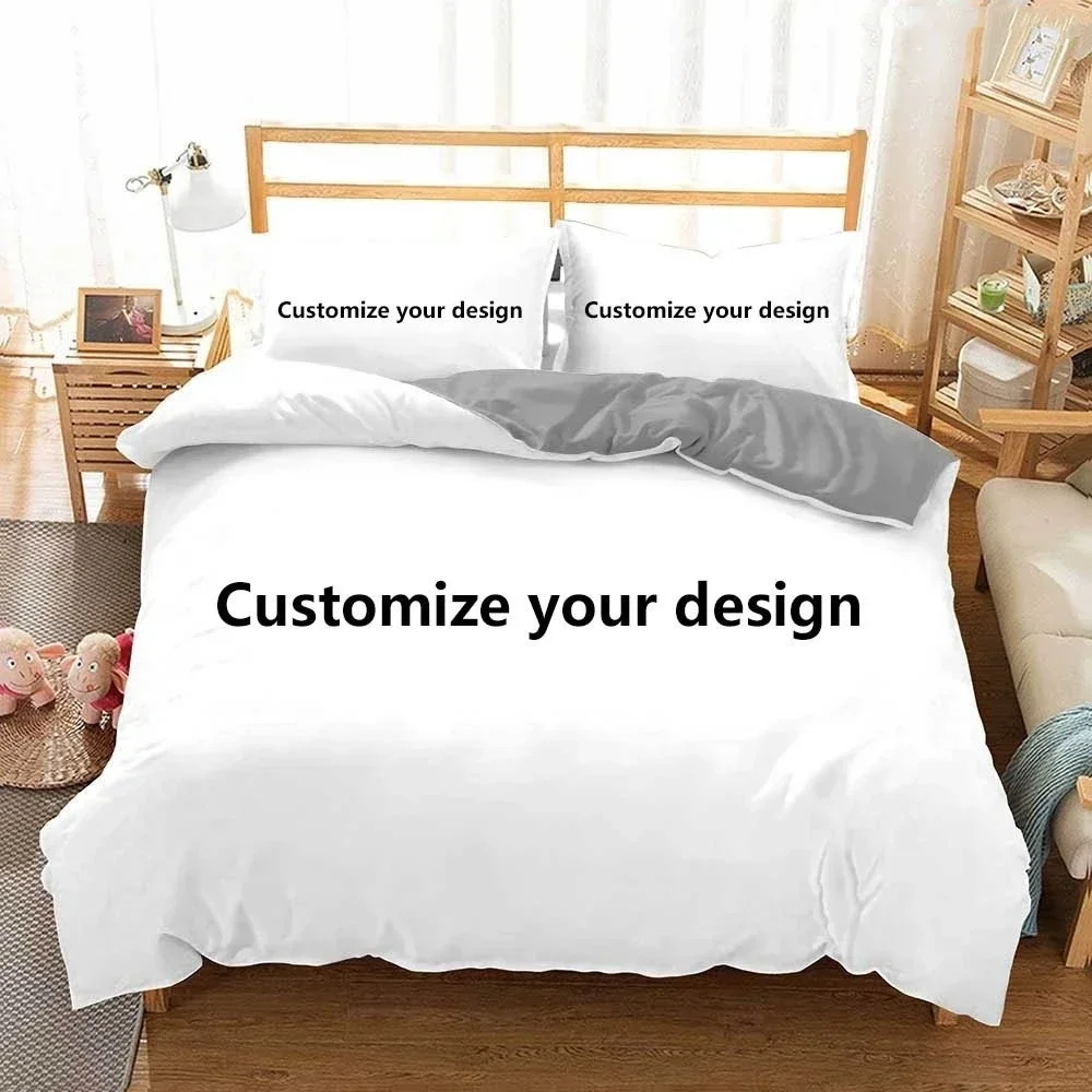 Custom King Queen Duvet Cover  - 3D Printing On Fabric recension och pris