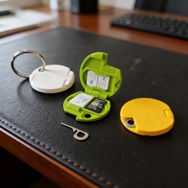 3D Printed SIM & TF Card Holde - 3D Printing Card recension och pris