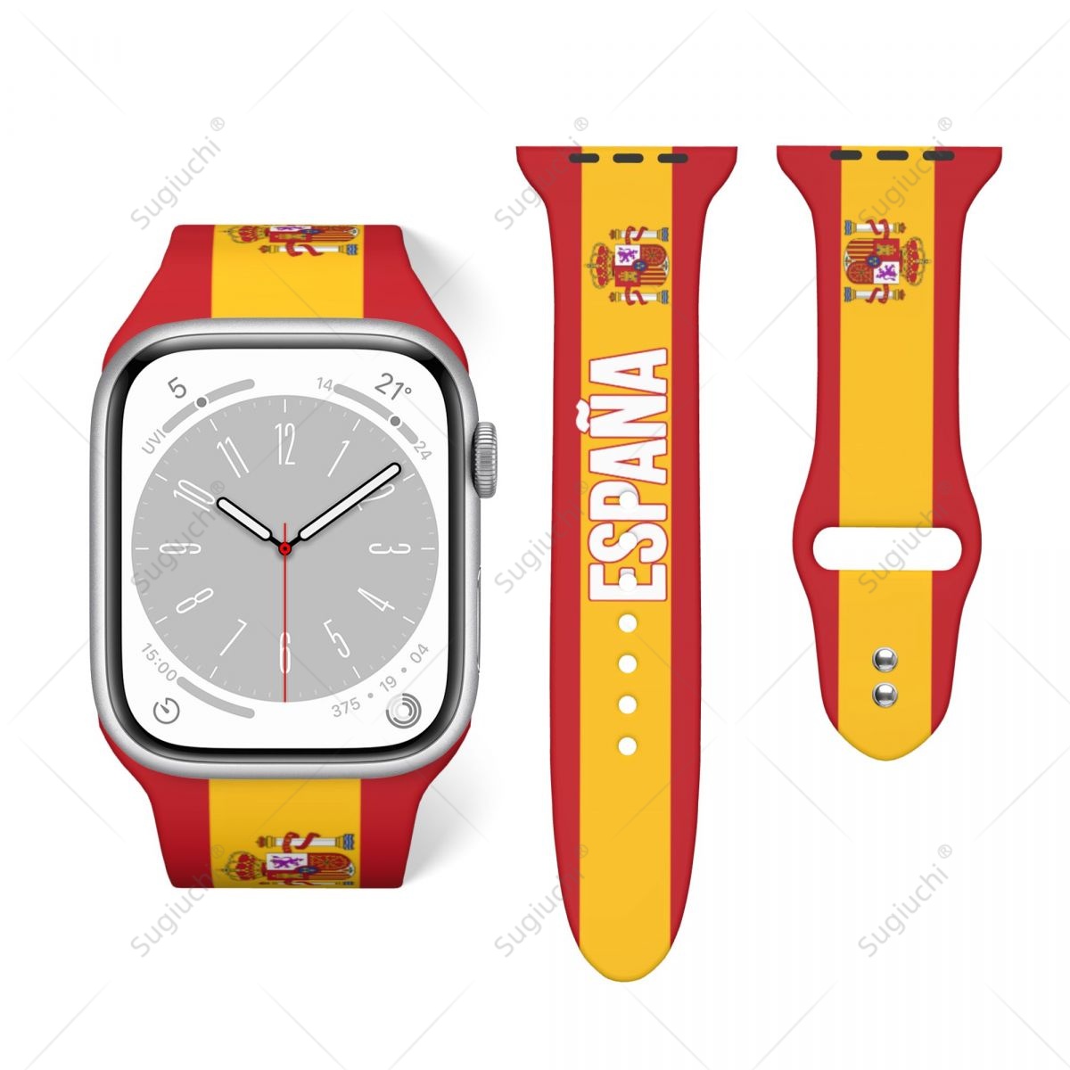 Unisex Spain Flag 3D Printing  - 3D Printing Watch recension och pris