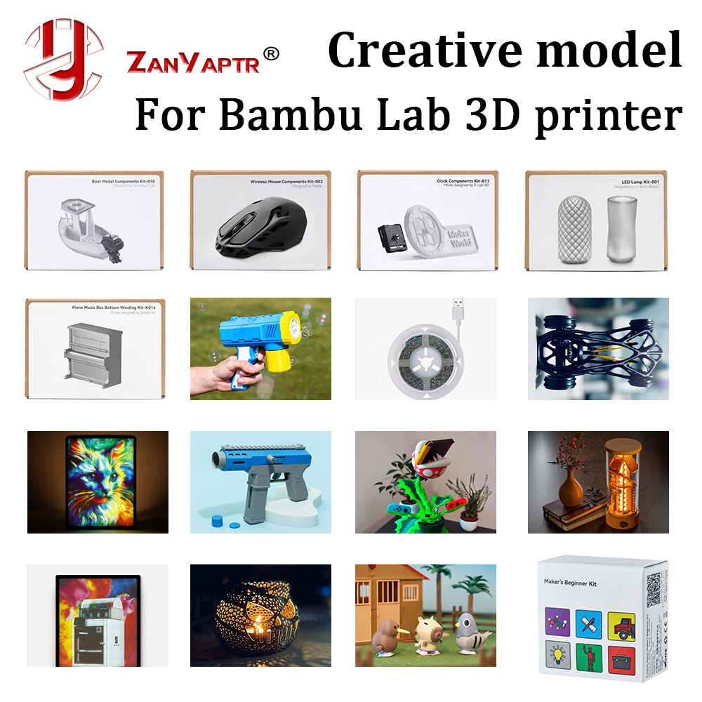 For Bambu Lab DIY Creative Mod - 3D Printing Laptop recension och pris