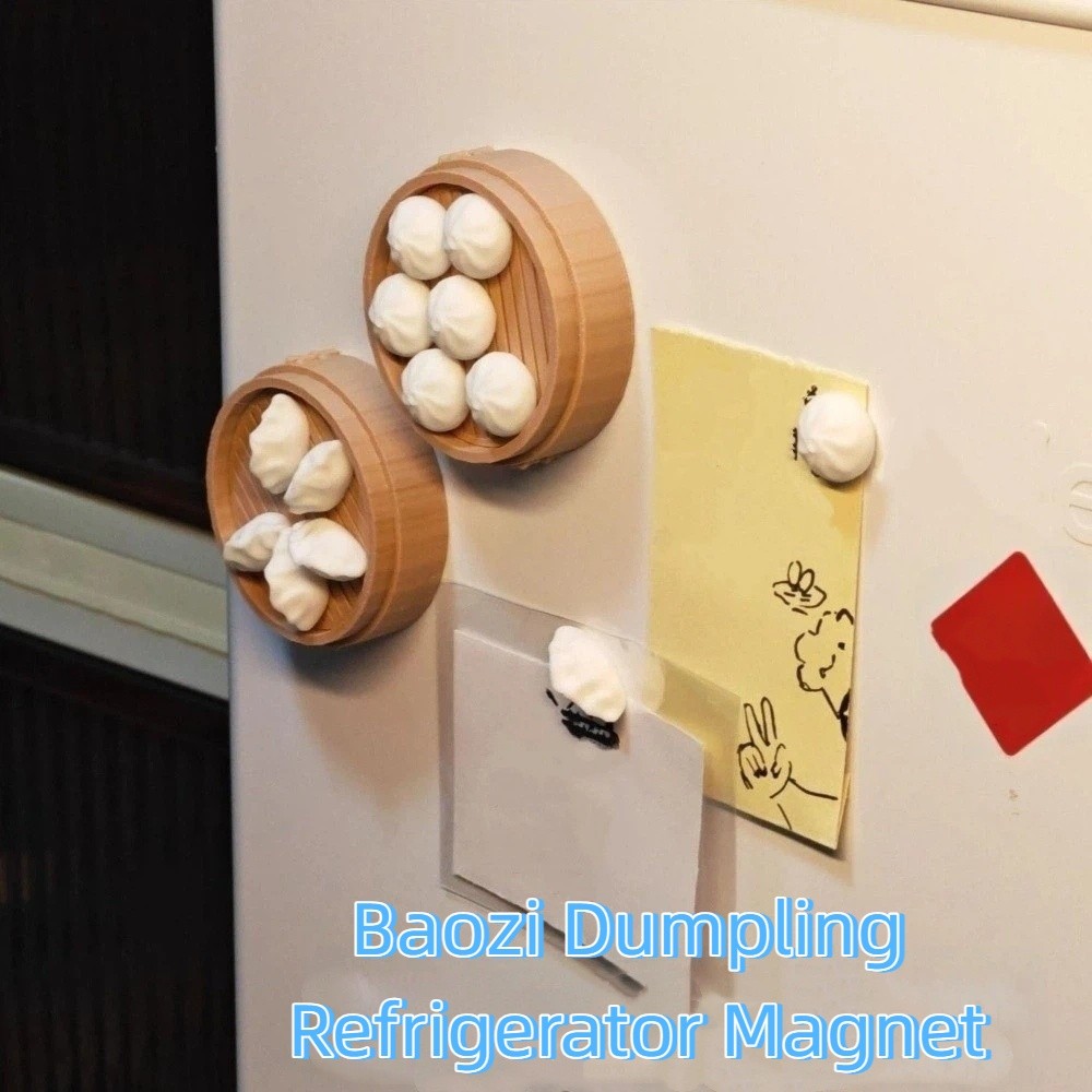3D Printing Bun Dumpling Fridg - 3D Printing Labubu recension och pris