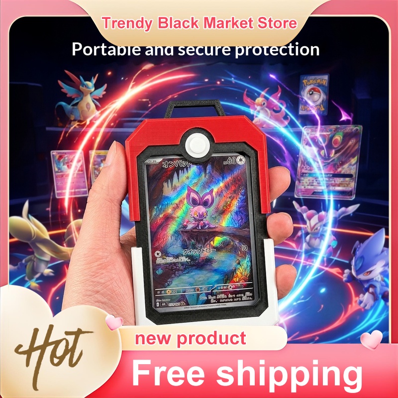 PTCG Pokemon Card Brick Displa - 3D Printing Card recension och pris