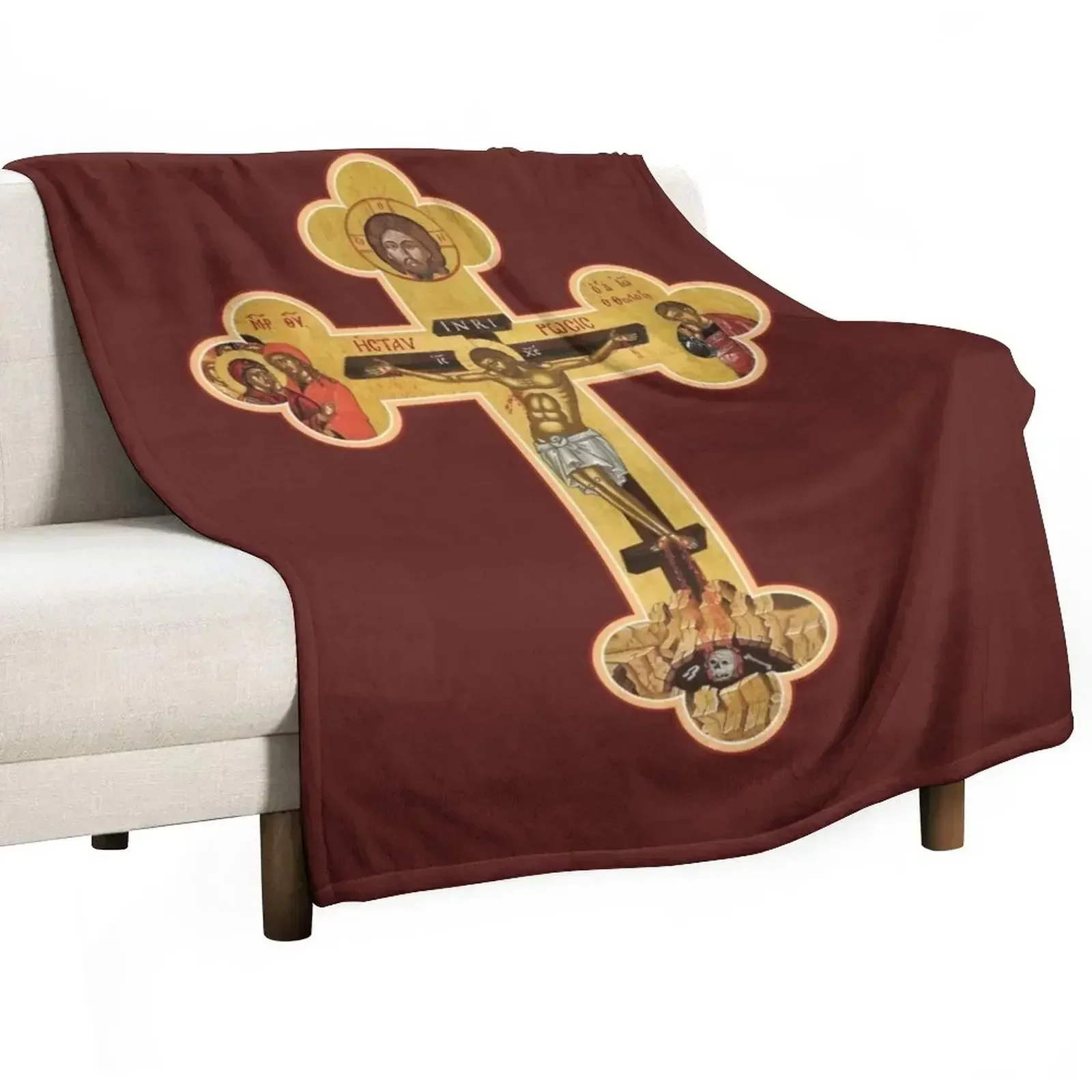 Orthodox Cross Icon Throw Blan - 3D Printing Icon recension och pris