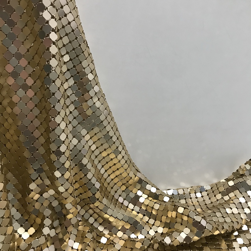Gold Aluminum Metal Sequin Fab - 3D Printing On Fabric recension och pris