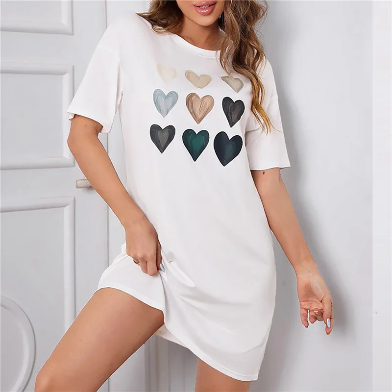 Plus Size Summer Women's Dress - 3D Printing On Fabric recension och pris