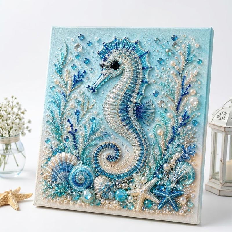 Ocean Theme Pearl Art DIY Kit  - 3D Printing Objects recension och pris