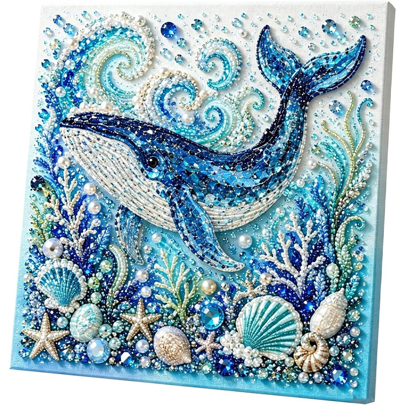 Ocean Theme Pearl Art DIY Kit  - 3D Printing Objects recension och pris