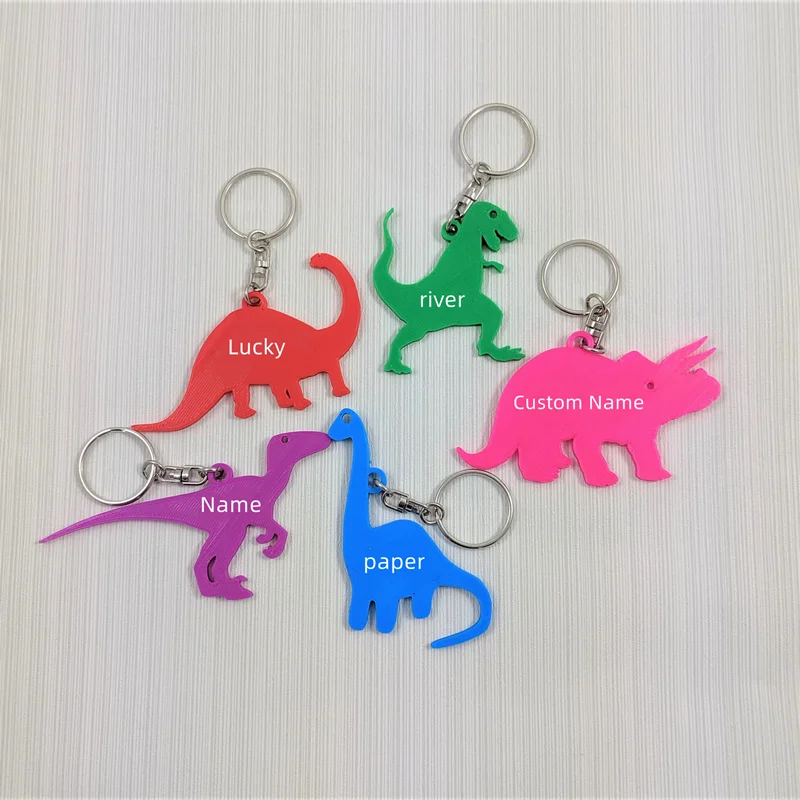 Custom Name Keychains 3D Print - 3D Printing Metal recension och pris