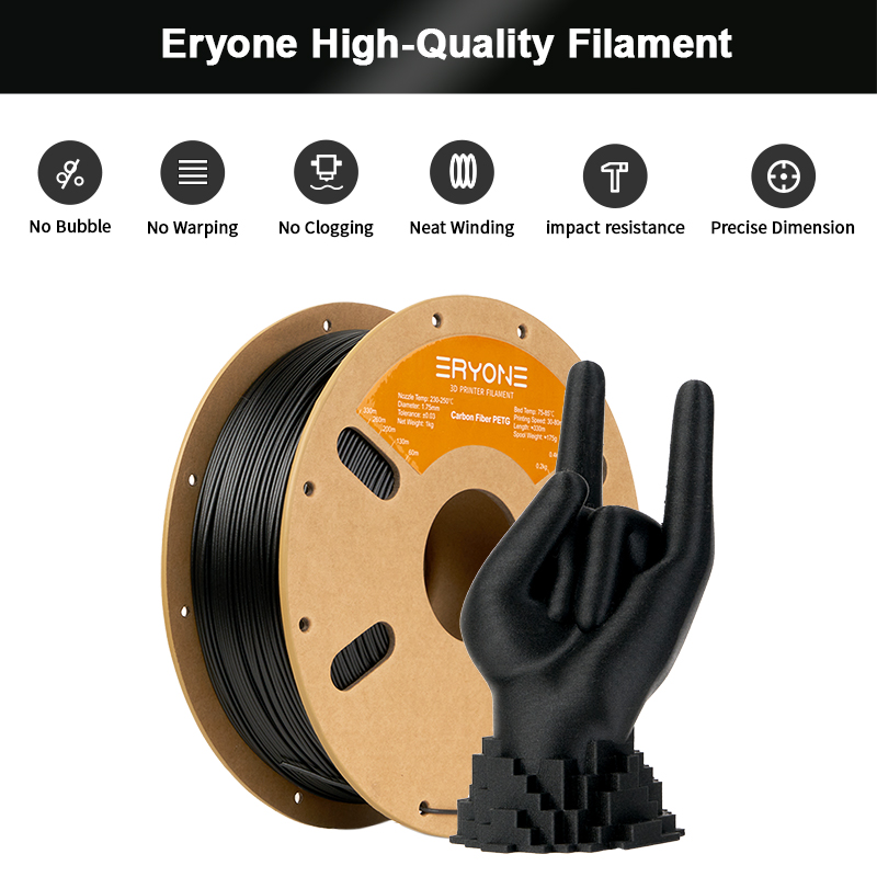 ERYONE Big Sale 10KG PETG Carb - 3D Printing Nylon recension och pris