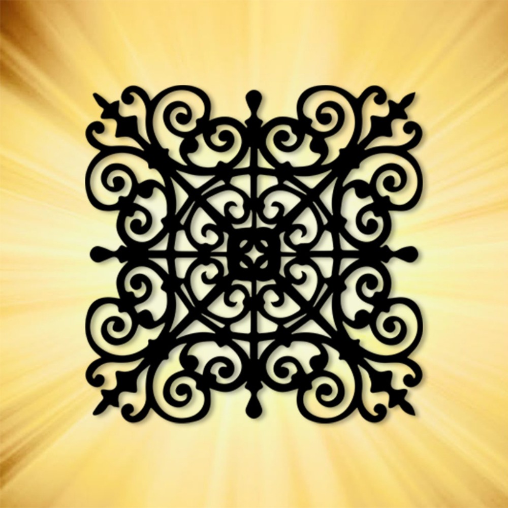 Metal Floral Wall Art Sculptur - 3D Printing Objects recension och pris