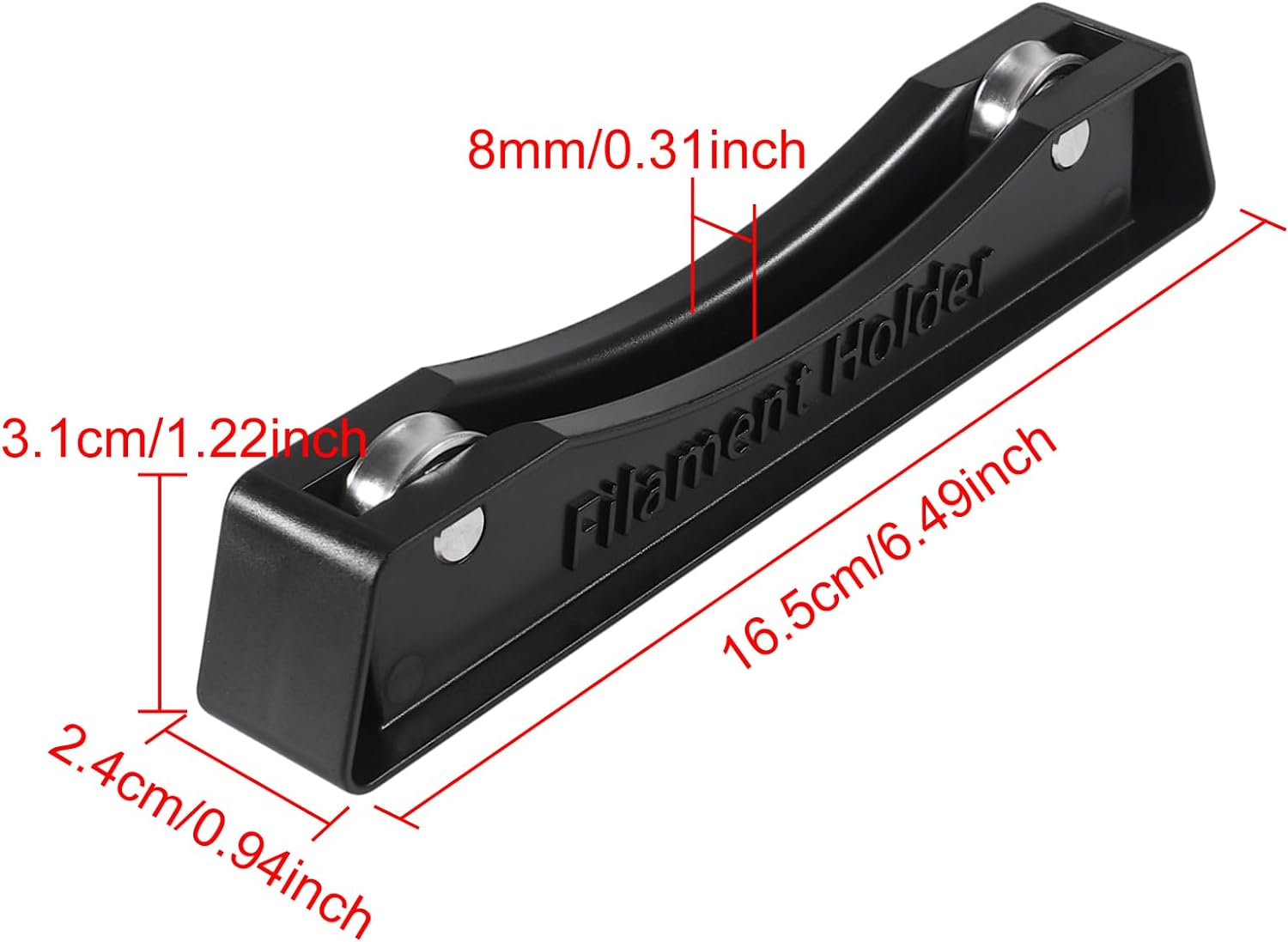 2PCS 3D Printer Filament Spool - Carbon Fiber Filament recension och pris