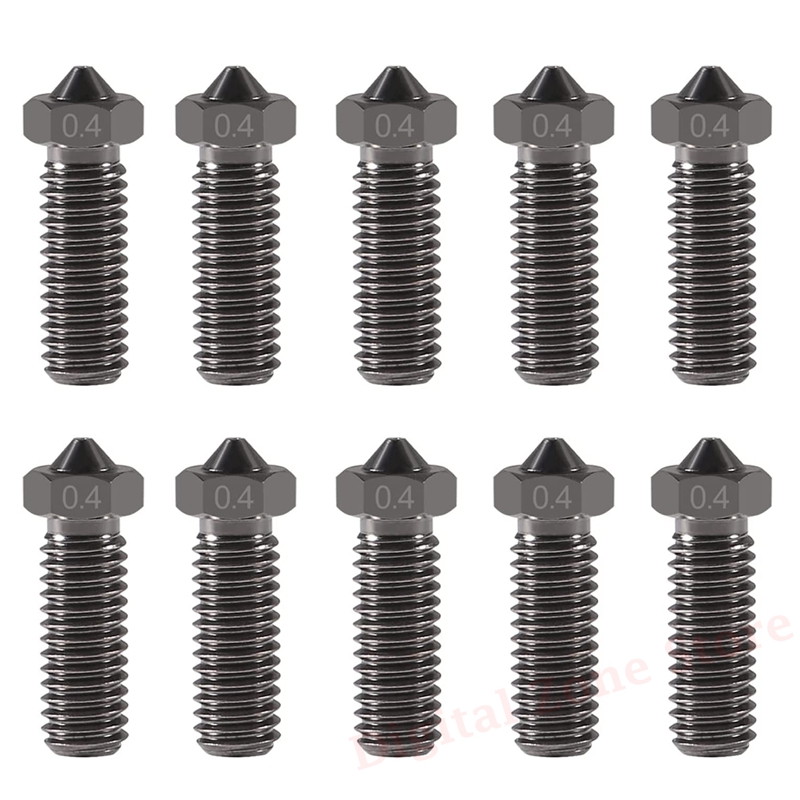 10pcs V6 Hardened Steel Volcan - 3D Printing Pdf recension och pris