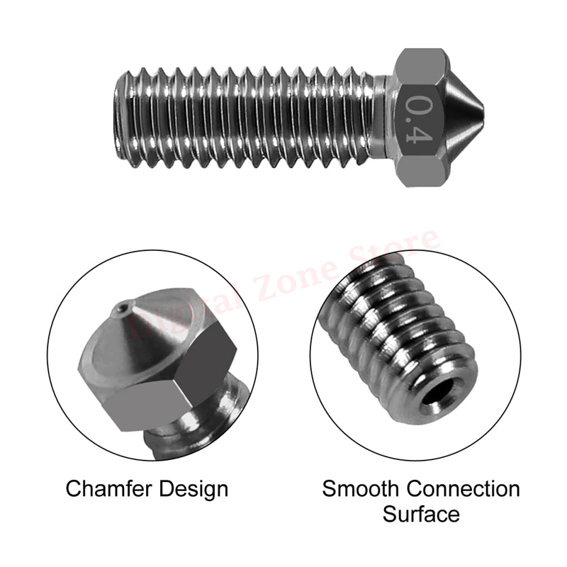 10pcs V6 Hardened Steel Volcan - 3D Printing Pdf recension och pris