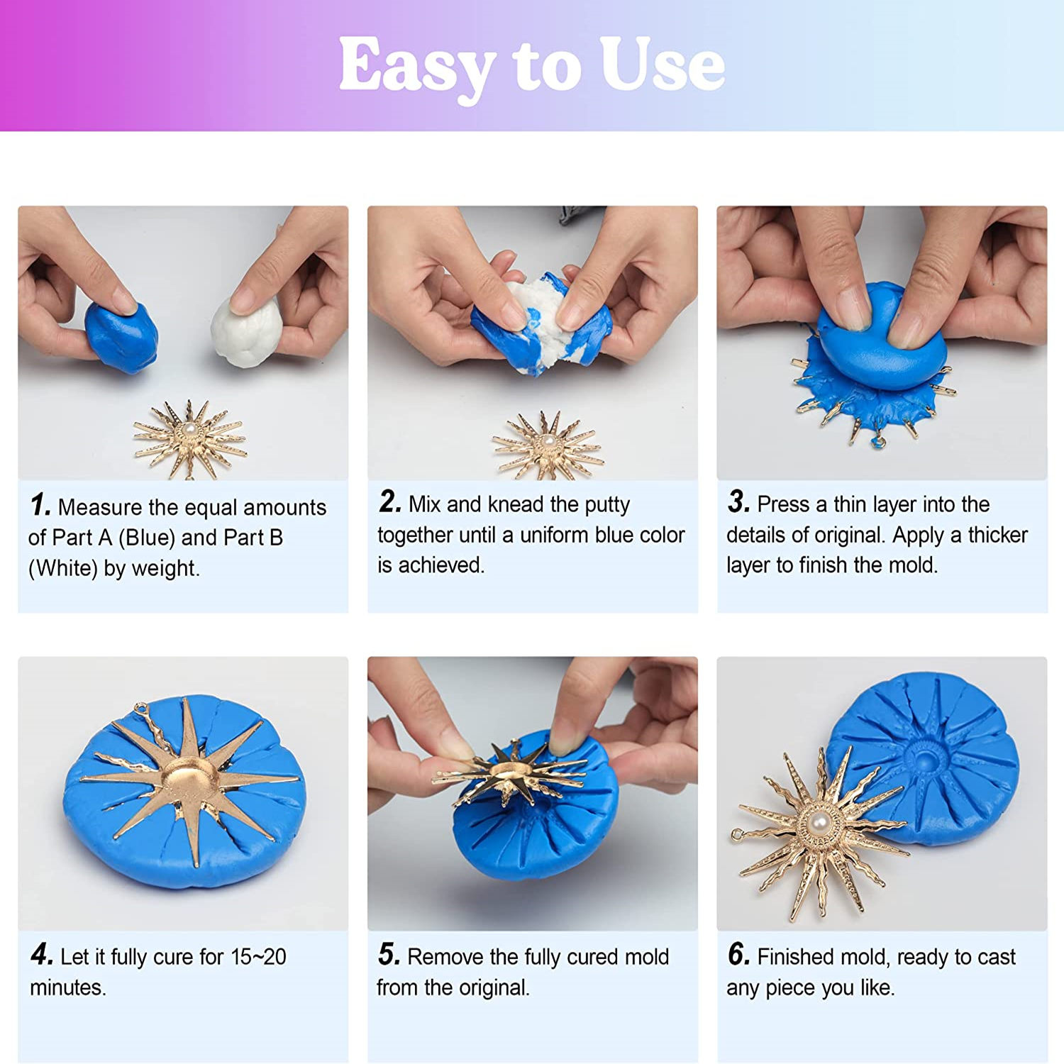 Silicone Mold Making Kit for R - 3D Print Isopropyl Alcohol recension och pris