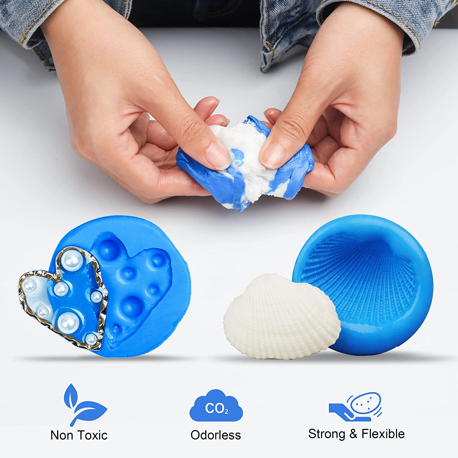 Silicone Mold Making Kit for R - 3D Print Isopropyl Alcohol recension och pris