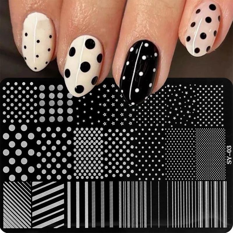 3D Cute Dotting Strip Lines Na - 3D Printing Template recension och pris
