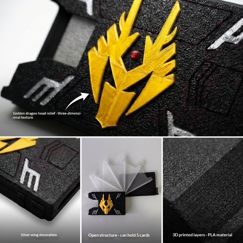 Kamen Rider Ryuki 3D Printed C - 3D Printing Card recension och pris