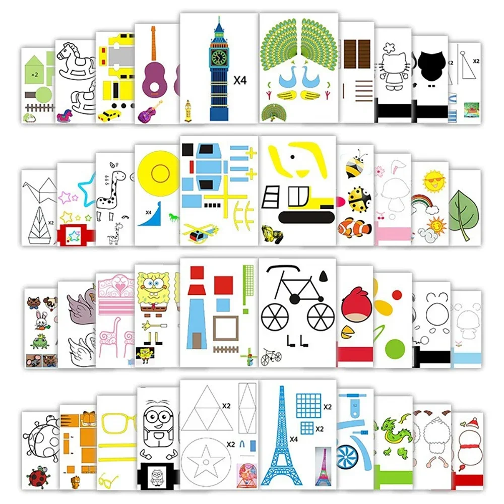 3D Pen Drawing Book with Graph - 3D Printing Template recension och pris