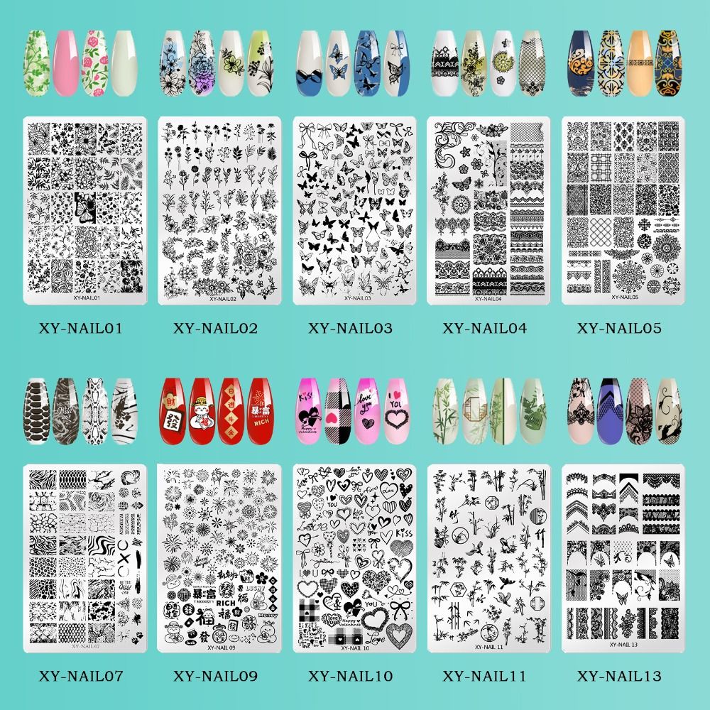NEW Stainless Steel Nail Print - 3D Printing Template recension och pris
