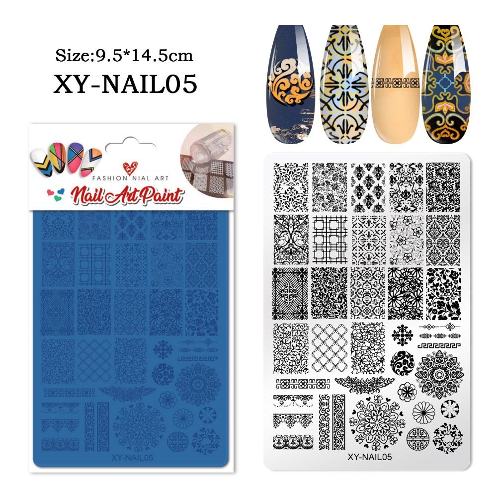 NEW Stainless Steel Nail Print - 3D Printing Template recension och pris