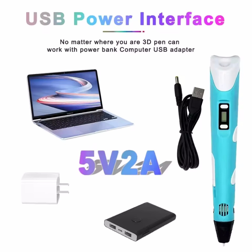 3D Pen For Children 3D Printin - Carbon Fiber Filament recension och pris