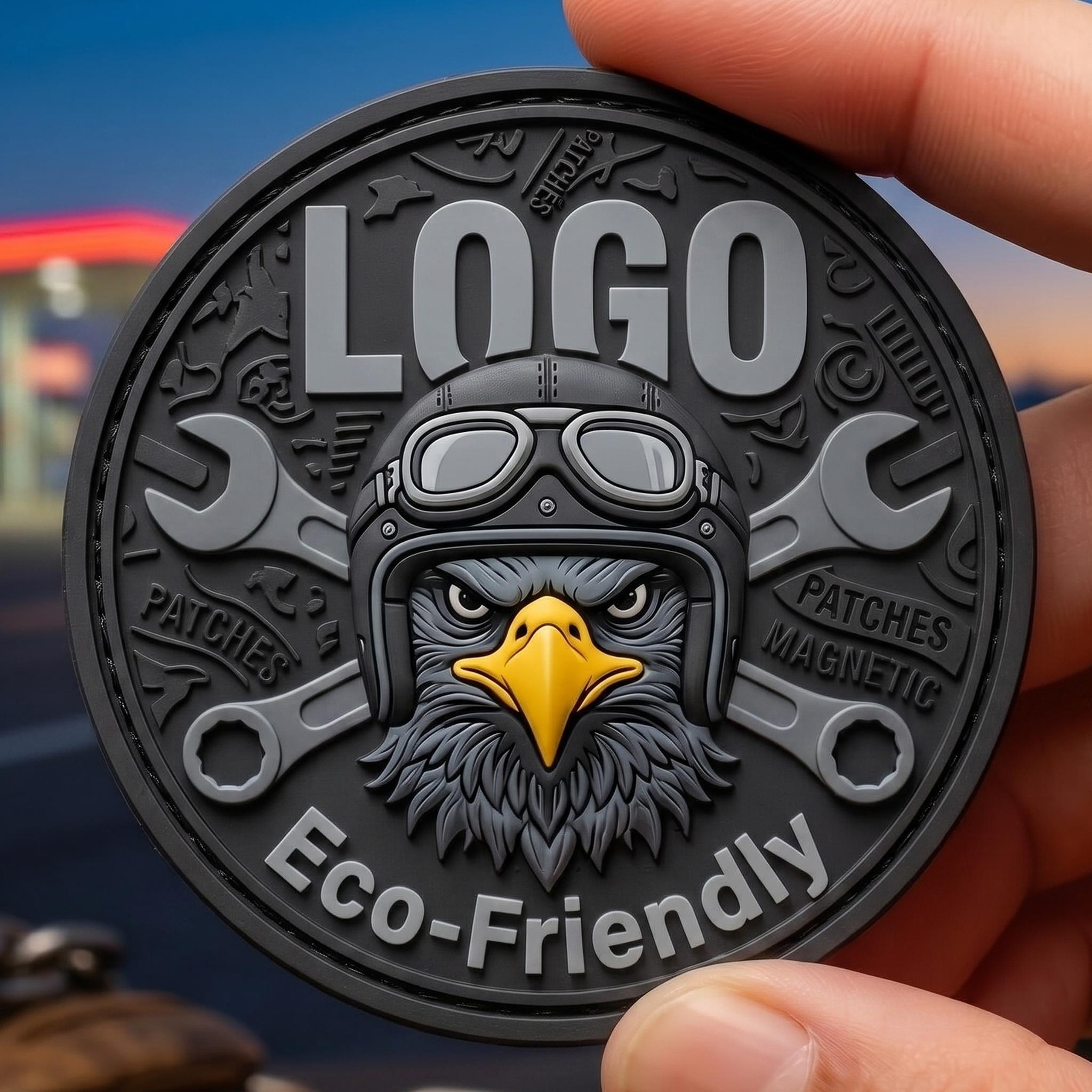Custom Logo 3D PVC Rubber Labe - 3D Printing Labubu recension och pris