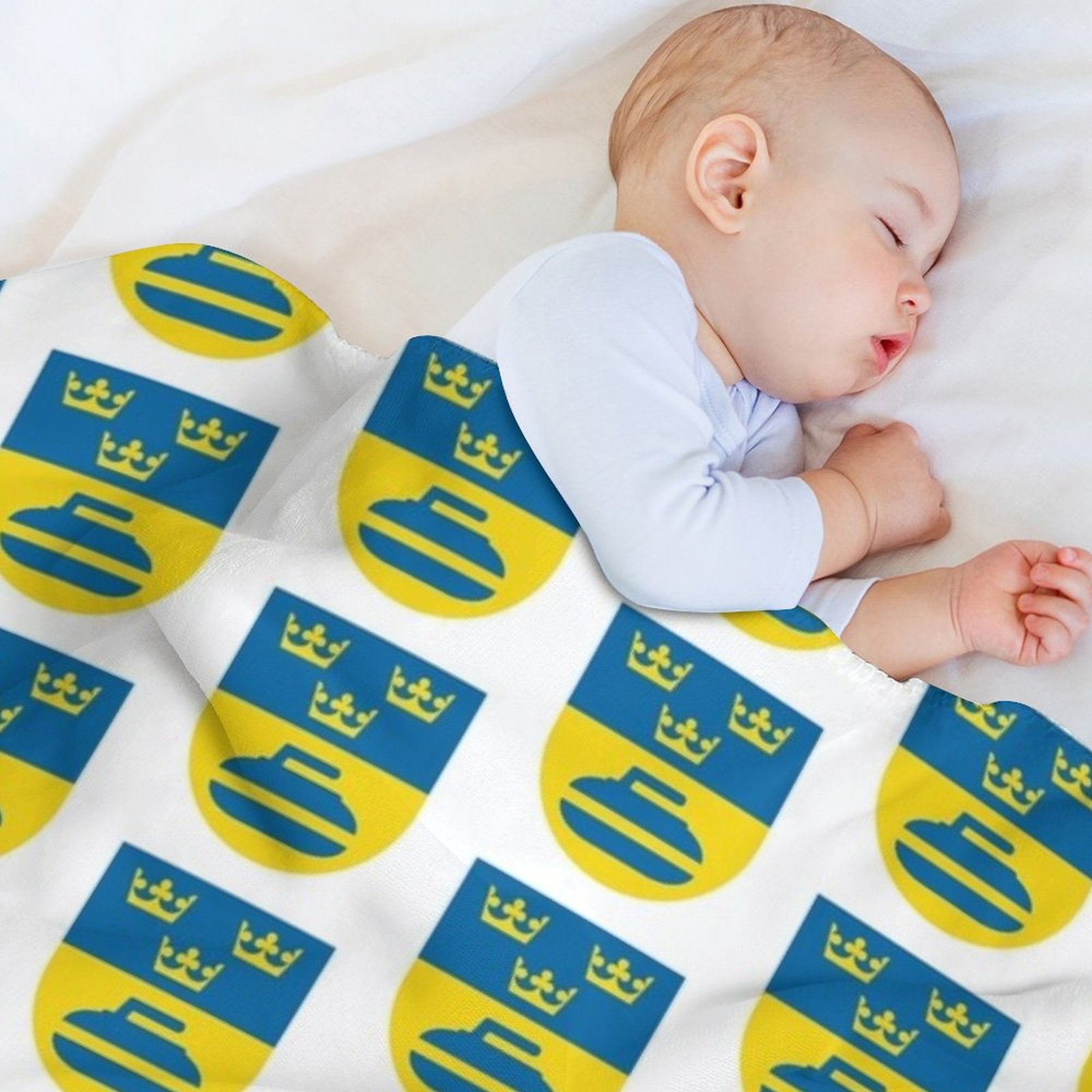 Sweden curling icons Throw Bla - 3D Printing Icon recension och pris