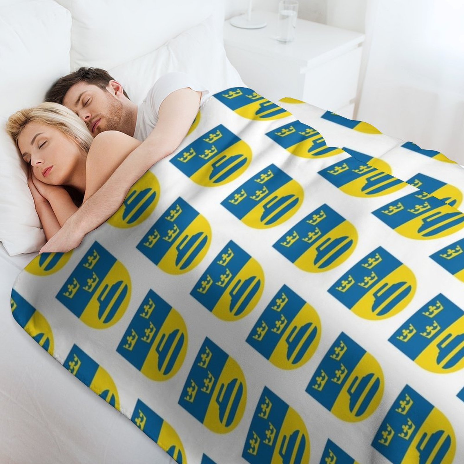 Sweden curling icons Throw Bla - 3D Printing Icon recension och pris