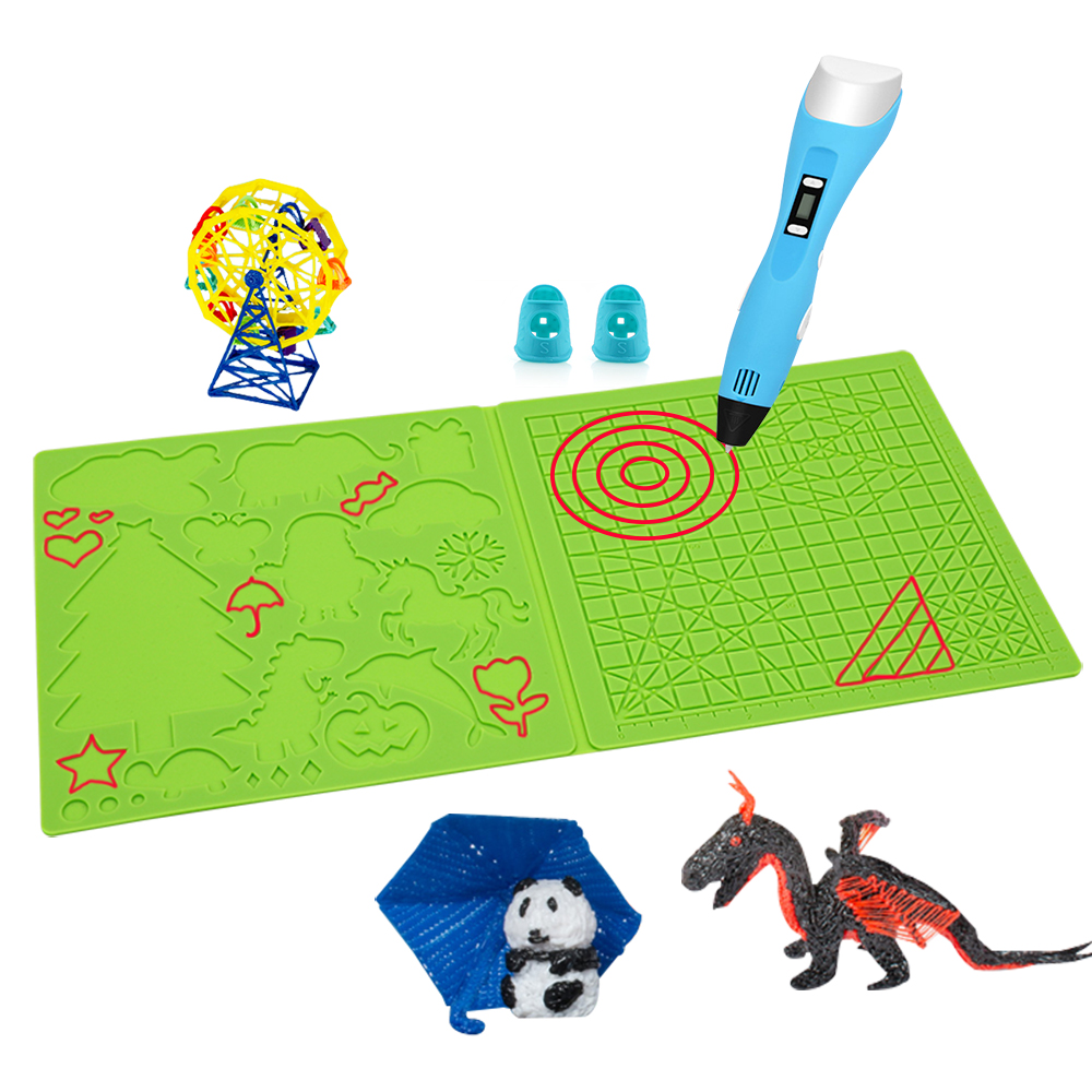 3D Printing Pen Silicone Pad w - 3D Printing Template recension och pris