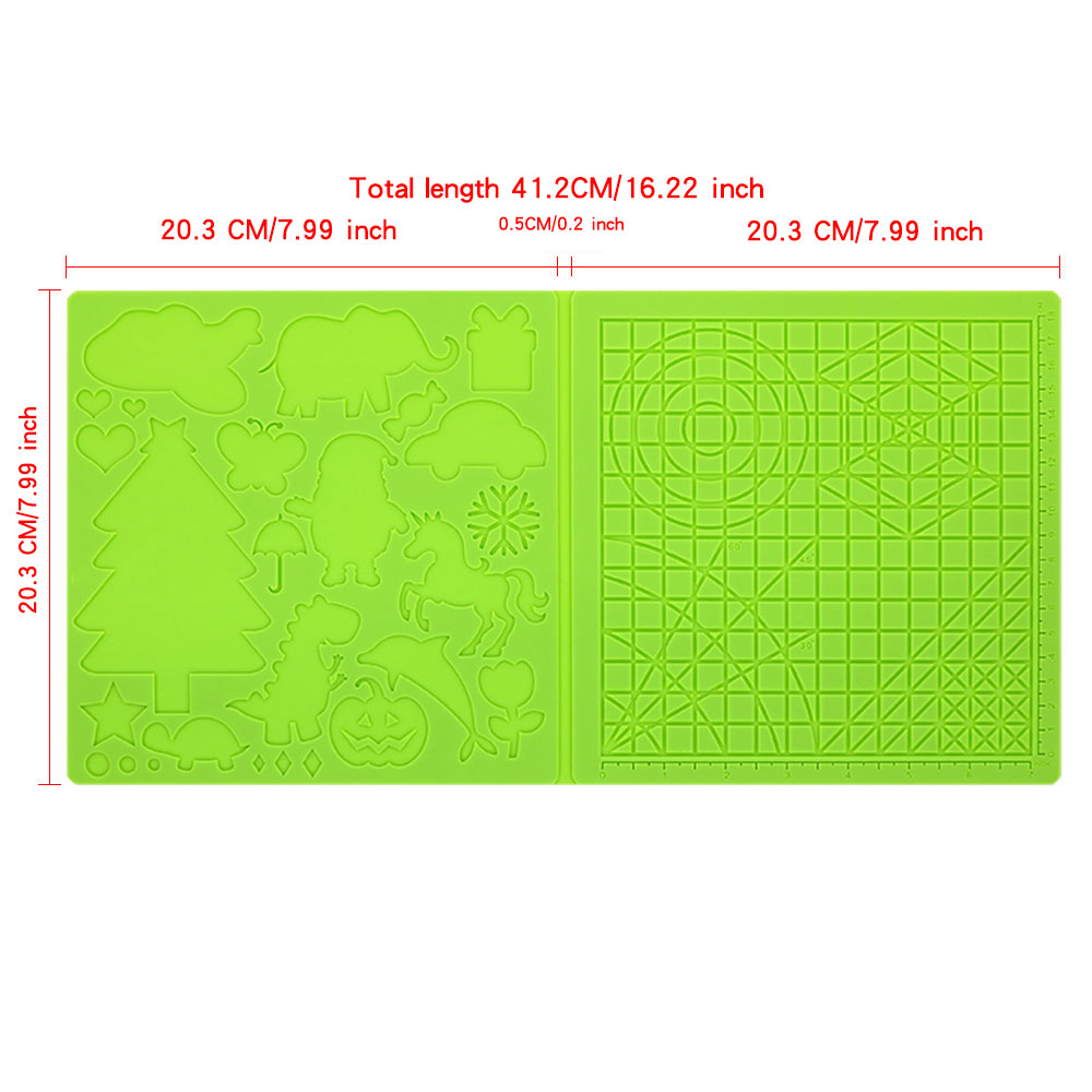 3D Printing Pen Silicone Pad w - 3D Printing Template recension och pris