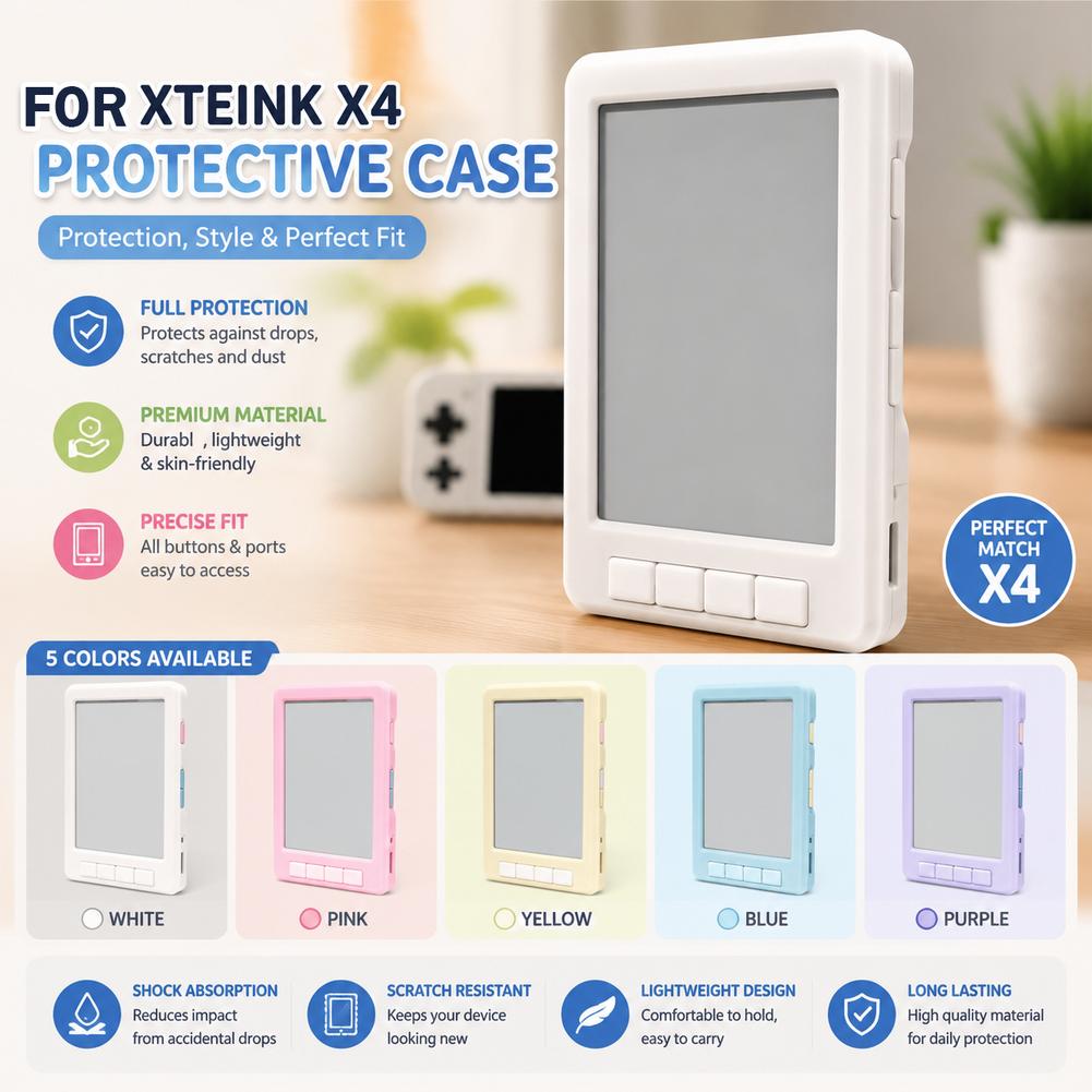 for Xteink X4 Protective Shell - 3D Printing Ebook recension och pris