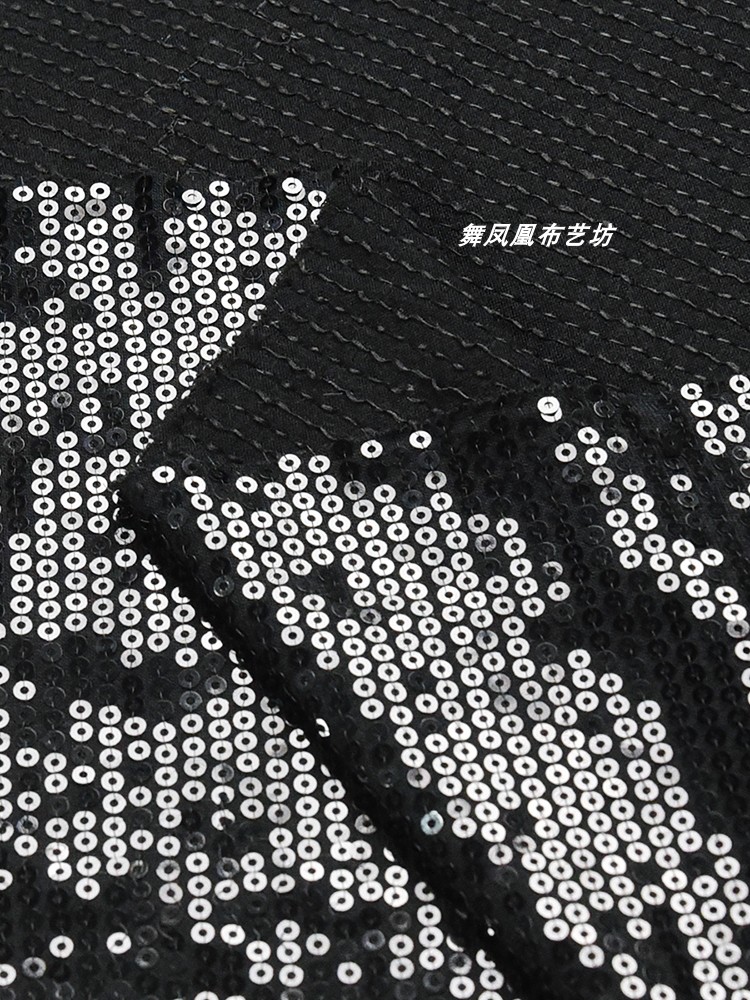 Black High Elastic Sequin Fabr - 3D Printing On Fabric recension och pris