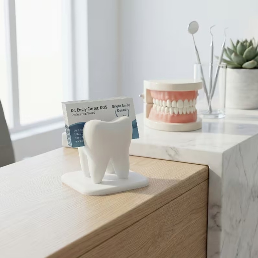 3d Printed White Tooth Shaped  - 3D Printing Tooth recension och pris