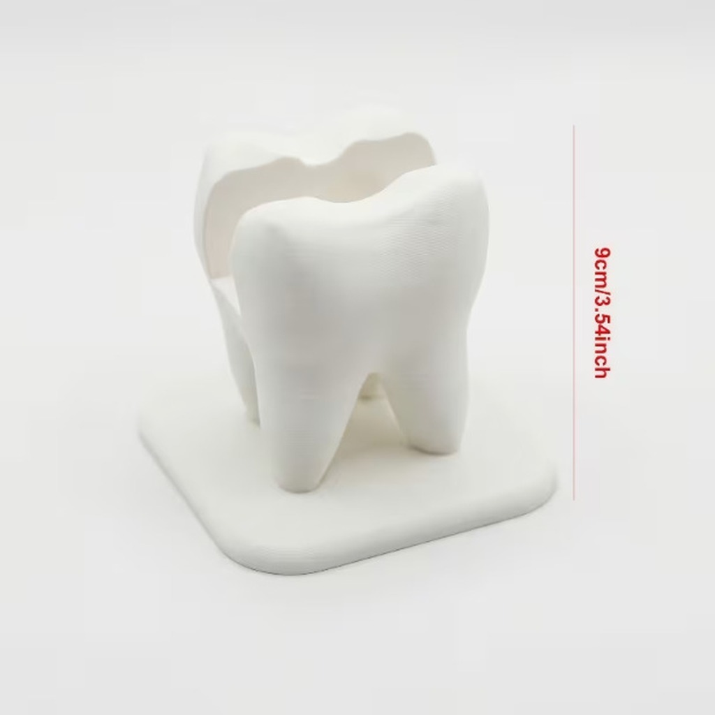3d Printed White Tooth Shaped  - 3D Printing Tooth recension och pris