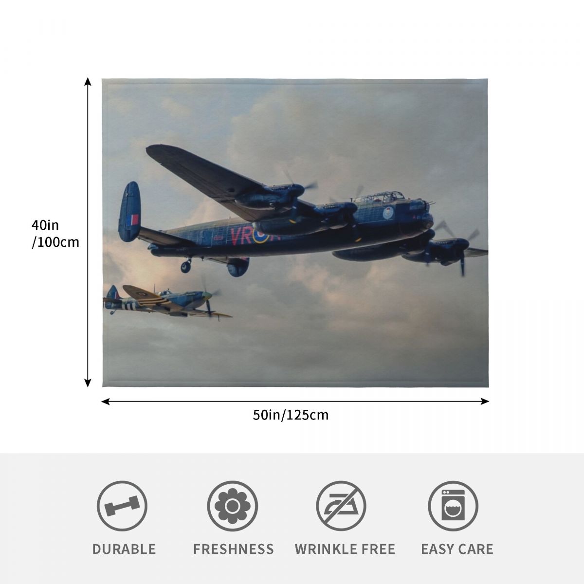Two Icons - Lancaster and Spit - 3D Printing Icon recension och pris