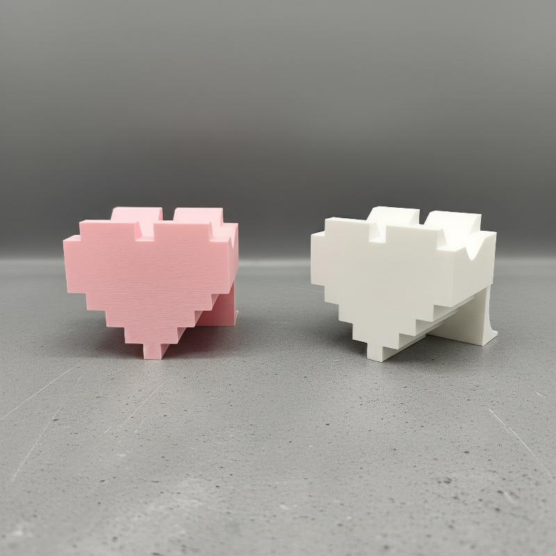 3D Printed Heart Desktop Displ - 3D Print Isopropyl Alcohol recension och pris
