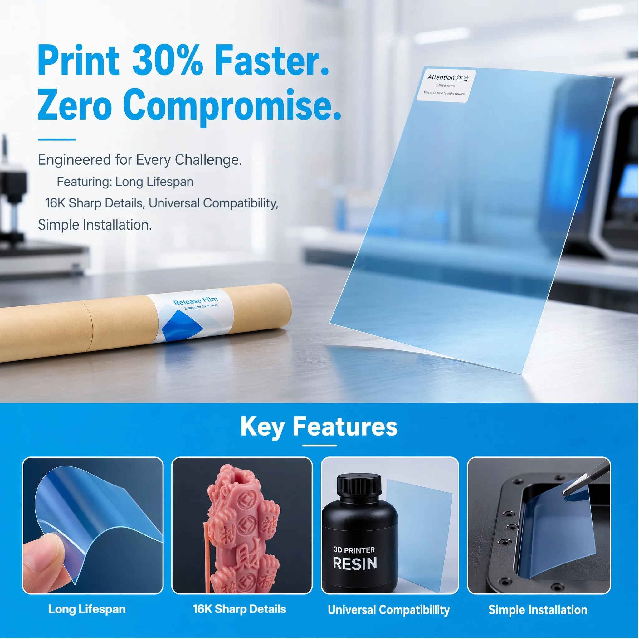 High Speed ACF Release Film Fo - 3D Printing Pdf recension och pris