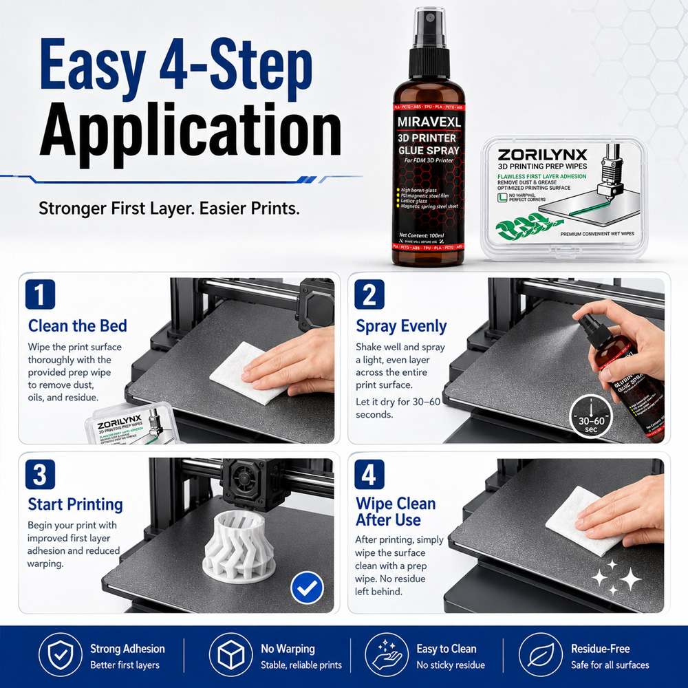 Anti-Warping 3D Printer Glue S - Carbon Fiber Filament recension och pris
