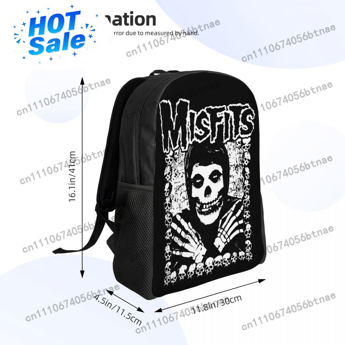 Custom Misfits Rock Punk Skull - 3D Printing Laptop recension och pris