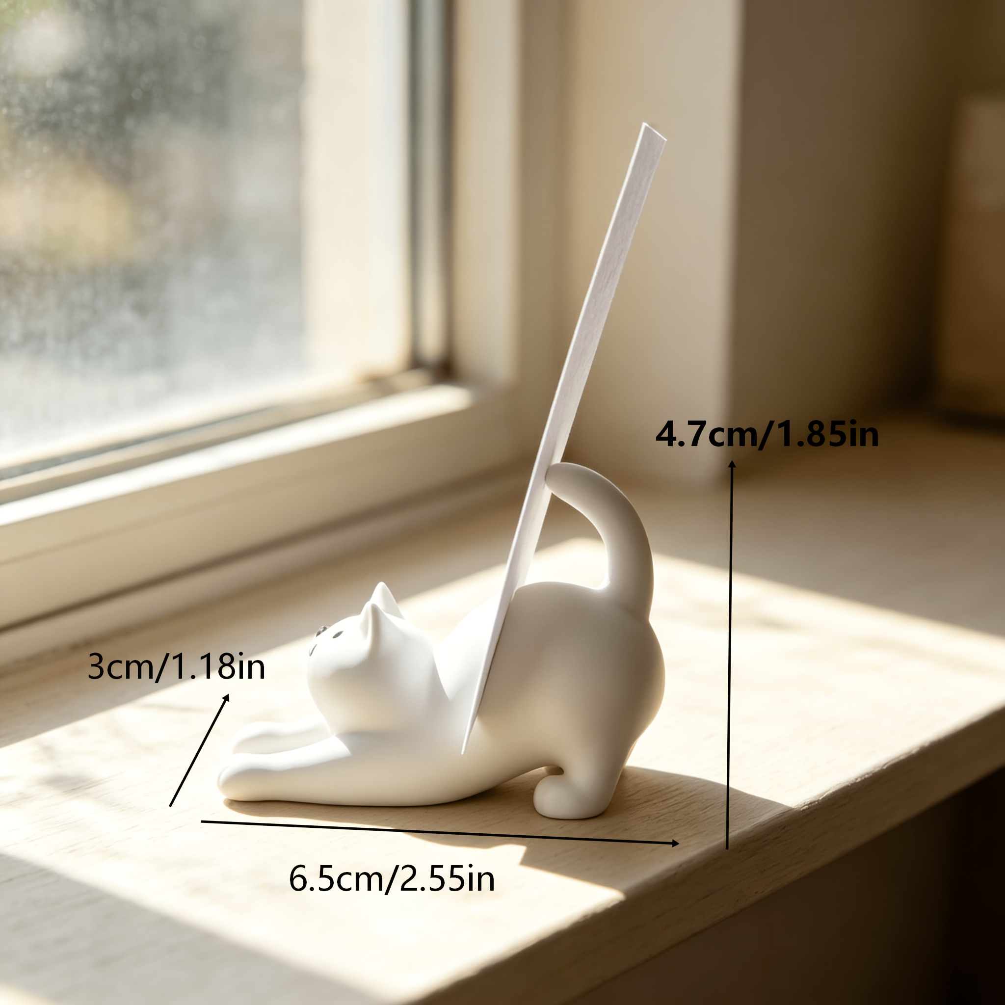 Multifunctional Cute Cat Stick - 3D Printing Card recension och pris