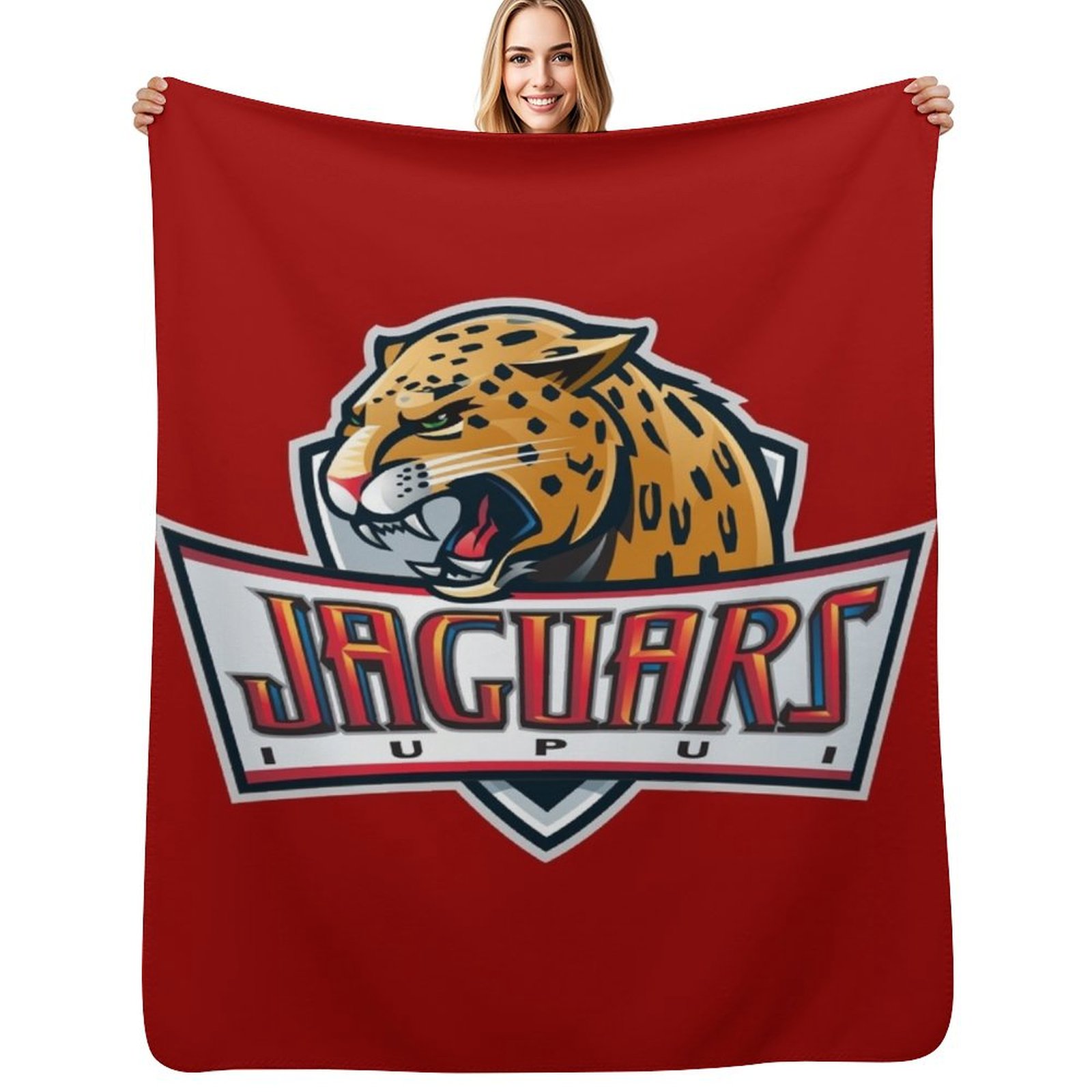 Cool IUPUI Icon Throw Blanket  - 3D Printing Icon recension och pris