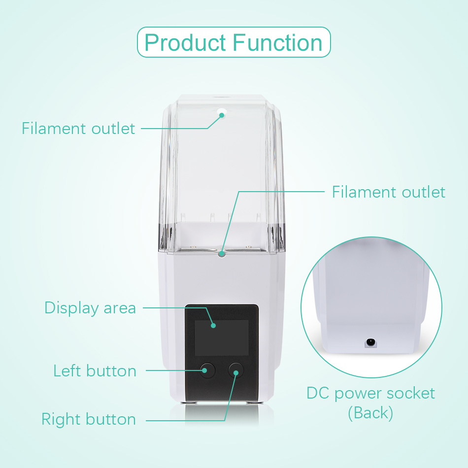 SUNLU Filament Dryer S1 Plus B - 3D Printing Pdf recension och pris